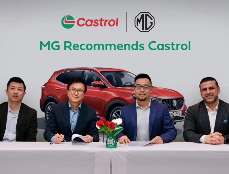 MG و Castrol برای توزیع در بازار اروپا به توافق رسیده اند